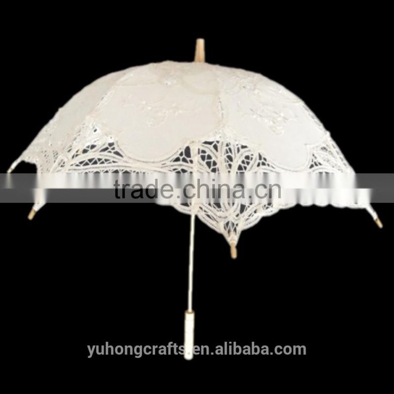 Western wedding Lace parasol craft umbrella