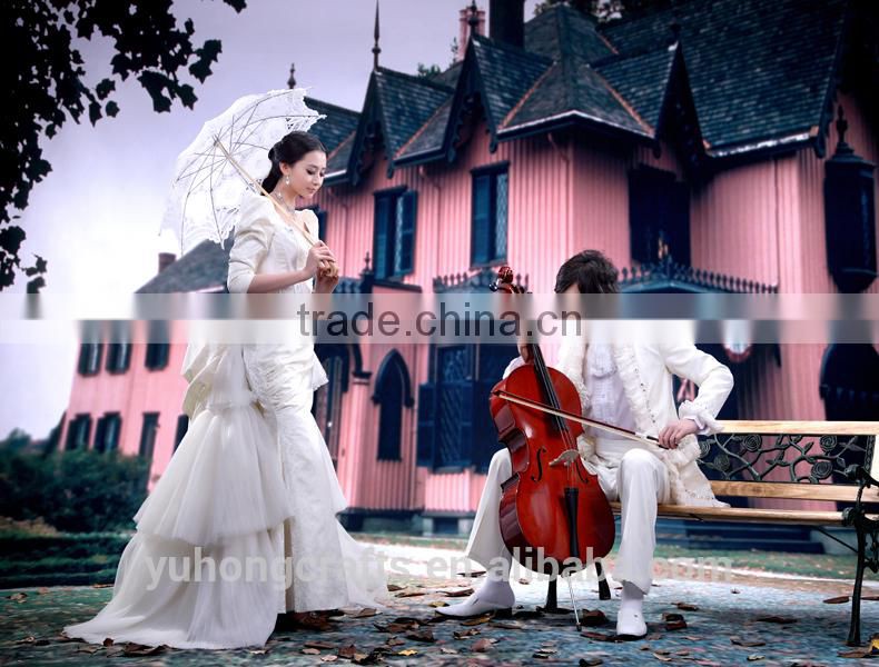 Anji Yuhong Factory lace crafts umbrella wholesale