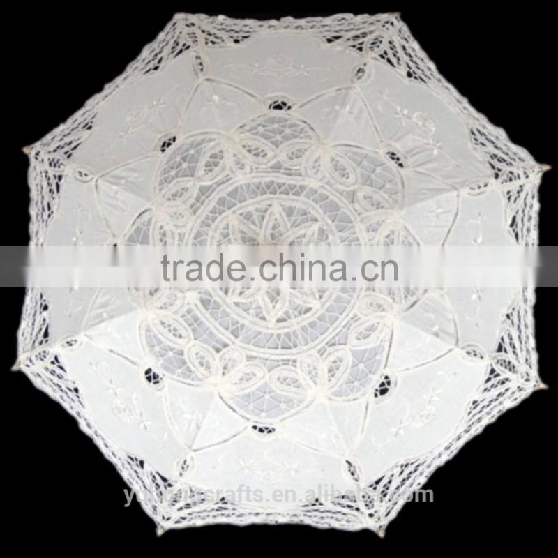 Western wedding Lace parasol craft umbrella