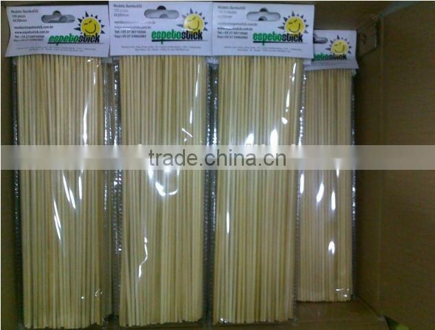 ZHUPING natural and cheap disposable bamboo skewers