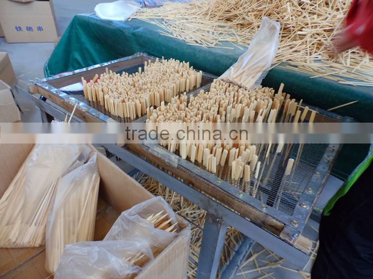 ZHUPING natural flat bamboo skewers wholesales