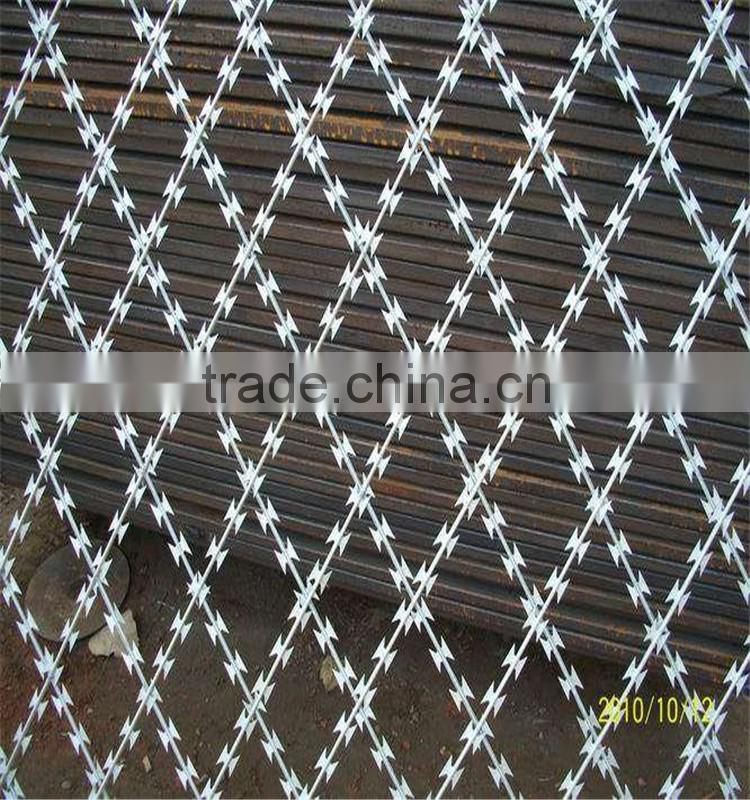 Wholesale Hot Dipped Razor Barned Wire