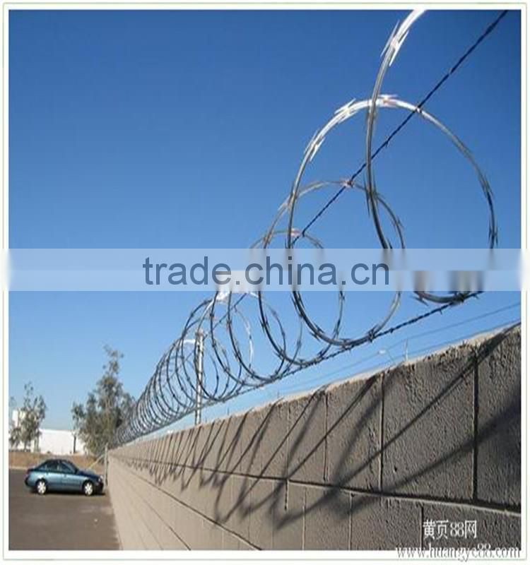High Quality Hot Dipped Razor Barned Wire