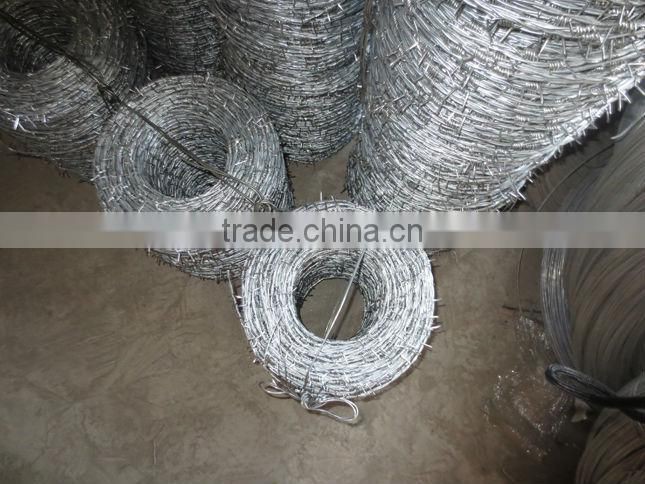 Hot-dipped Galvanized Heavy Duty Steel Barbed Wire Coil