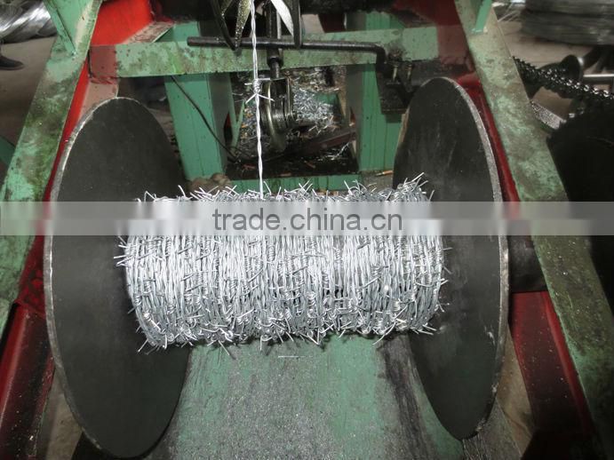 500meters Coil 1.6mm Hot-dipped Galvanized Barbed Wire