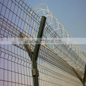 Barbed wire mesh