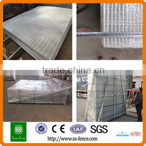 Fence with Galvanised Security Wire Fence