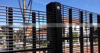 Security 358 Galvanized Mesh Wire Fence