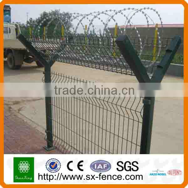 Airport fence with Y type fence post (Anping Shunxing)
