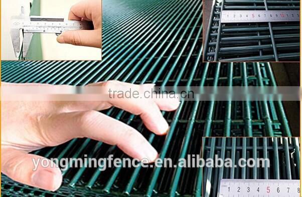 Used PVC coated anti climb 358 prison fence