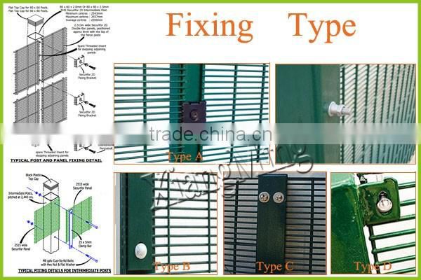 Anping Factory Supply Anti Climb 358 Prison Mesh