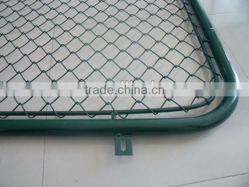 PVC coated Chain link type /wire fence manufactory/2013 hot sales
