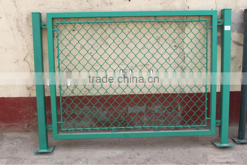 PVC coated Chain link type /wire fence manufactory/2013 hot sales