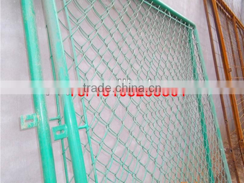 PVC coated Chain link type /wire fence manufactory/2013 hot sales