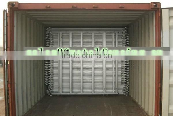 lowest price metal post corral horse fence pens portable livestock farm fence panel