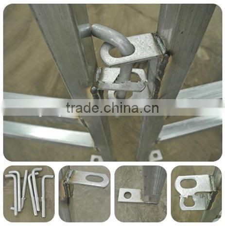 hot dipped galvanized corral horse fence metal post livestock farm fence panel