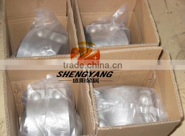 Wholesale hot dip galvanized metal assorted size pier clamps chain link fence post fittings UFFB40 rail clamps