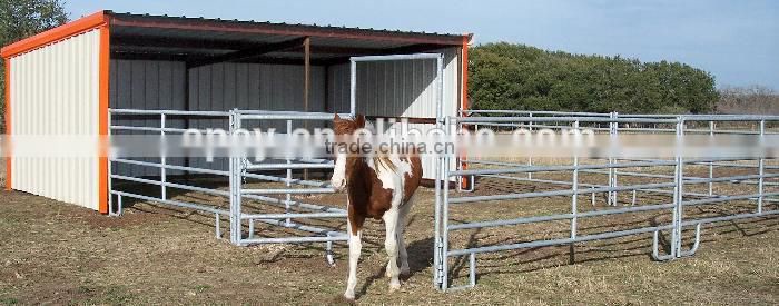 lowest price metal post corral horse fence pens portable livestock farm fence panel