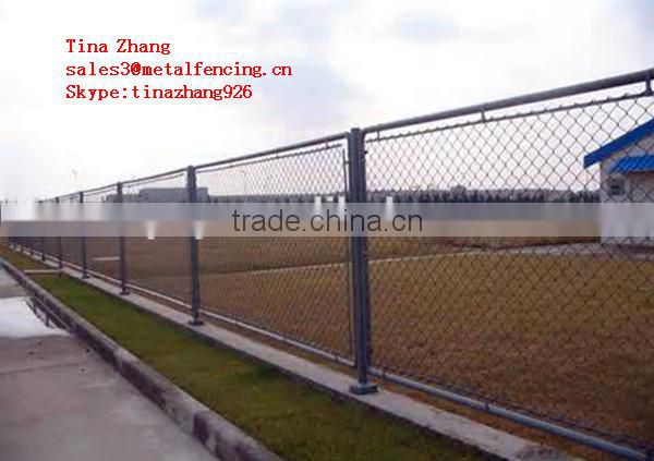 pvc chain link fence/pvc coated /competitive price/cheap chain link fencing/chain link fence