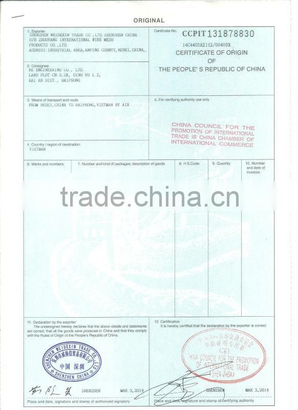 14 1/2",15" long S slot notched arm for chain link fence V-arm extension blades galvanized barb wire extension arms