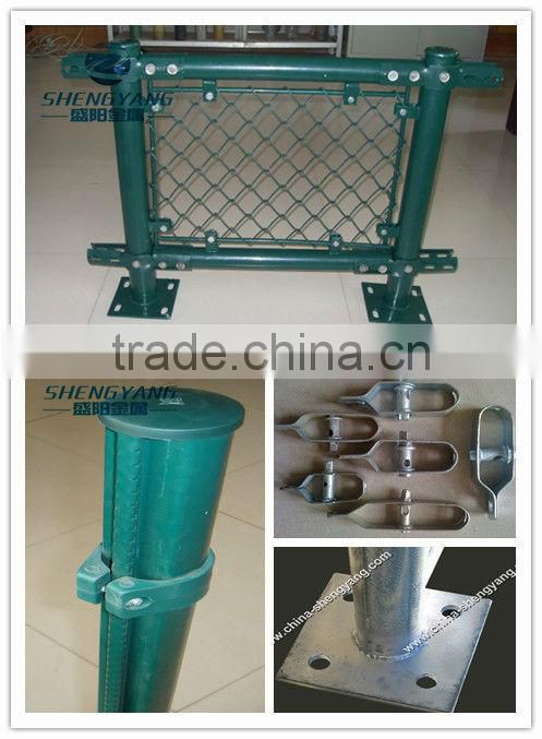PVC coated wire mesh and chain link fence for fence