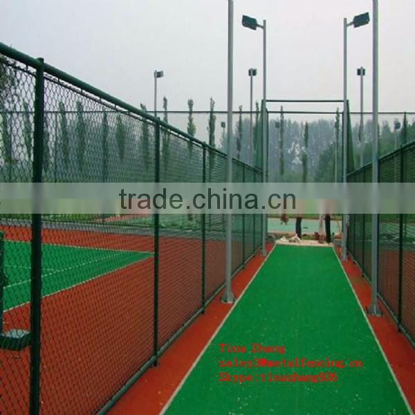pvc chain link fence/pvc coated /competitive price/cheap chain link fencing/chain link fence