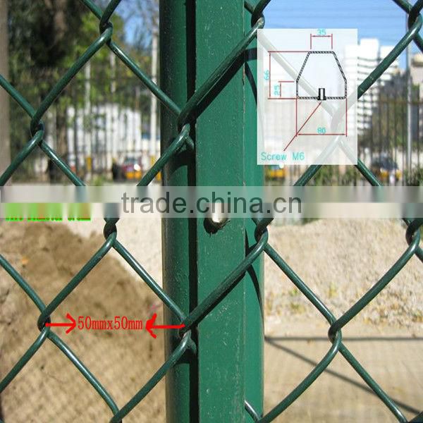 PVC coated wire mesh and chain link fence for fence