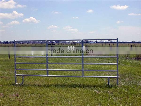 lowest price metal post corral horse fence pens portable livestock farm fence panel