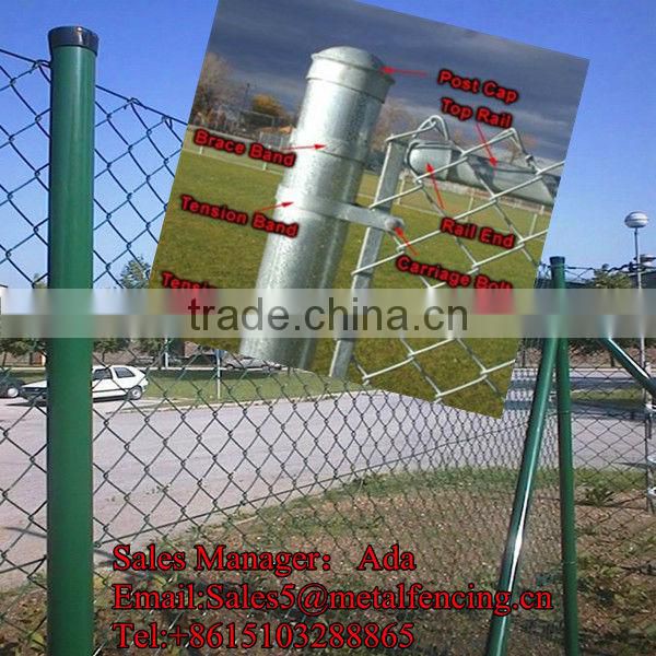 PVC coated wire mesh and chain link fence for fence