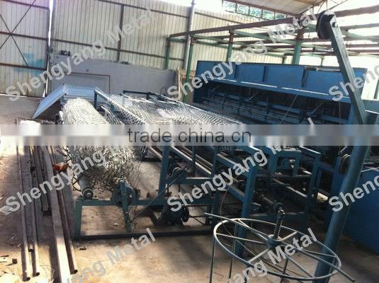 China manufacture black vinyl coated chain link fence