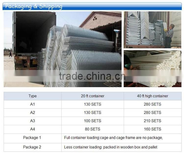 big sale beautiful reduce aggression 3 tiers 4 doors galvanized layer cage