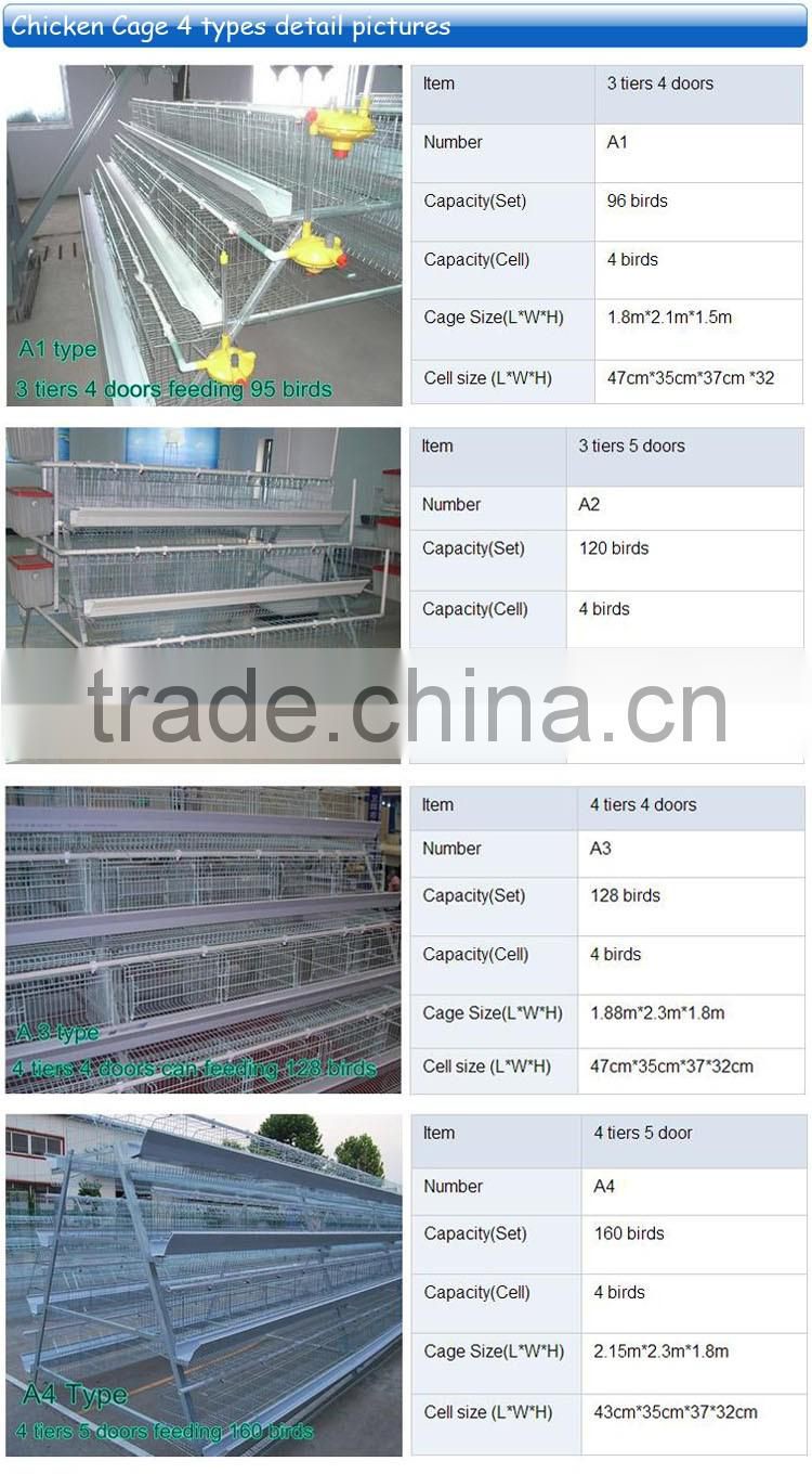 big sale beautiful reduce aggression 3 tiers 4 doors galvanized layer cage