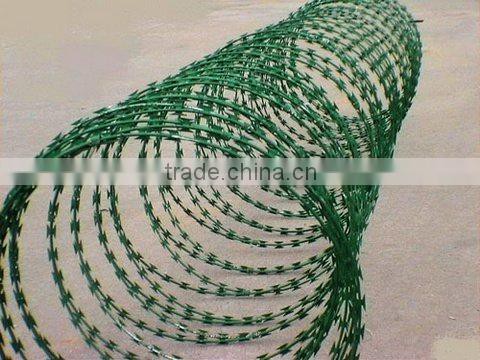 Tianyue gavanized razor barbed wire(factory)