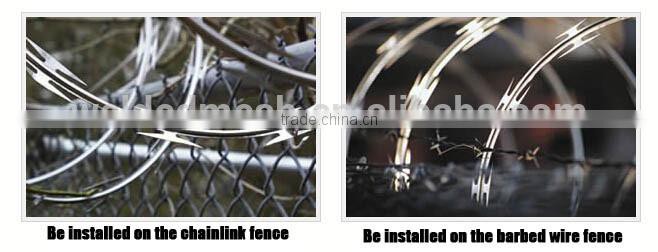 safety BTO-22 galvanized razor wire