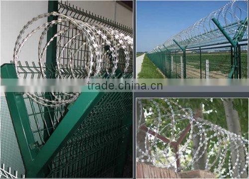 Tianyue gavanized razor barbed wire(factory)