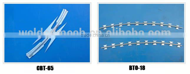 safety BTO-22 galvanized razor wire