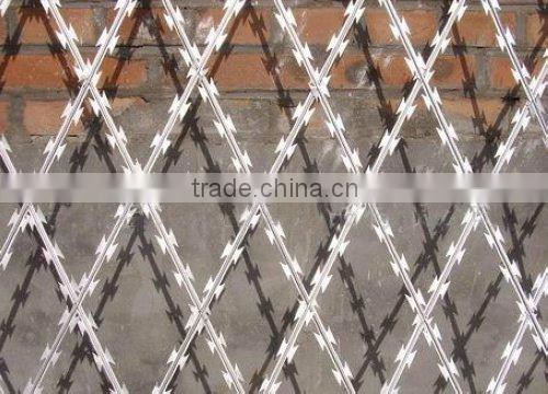 Tianyue gavanized razor barbed wire(factory)
