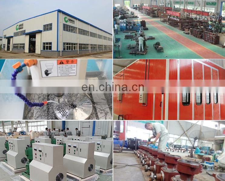 GEMCO cheap small scale biomass hay pelletizing machine home wood grass alfalfa granulator