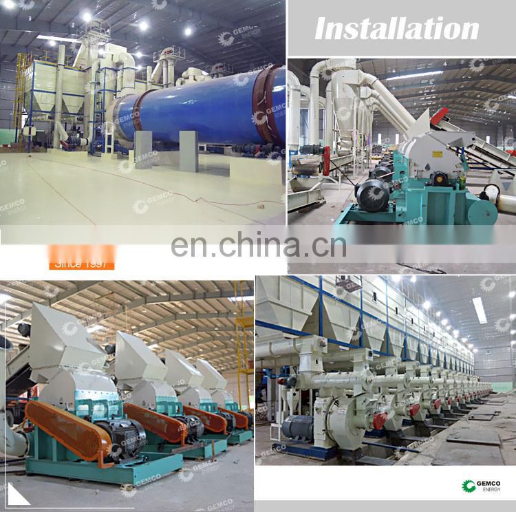20 ton per hour turn key complete biomass pellet production wood pelletization plant project engineering