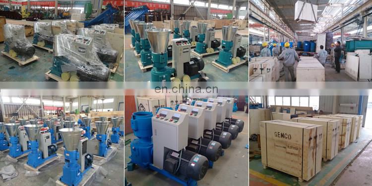 Wholesale price farm home use small straw hay husk sawdust biomass wood pellet making equipment for sale