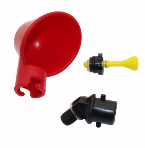 Automatic Chicken Waterer Bowl Poultry Drinker Cups