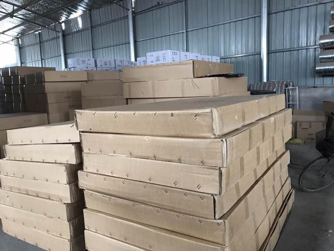 folding heavy duty wire tube dog cage with wheels for large dogs