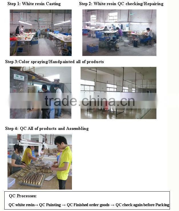 polyresin customed sportsman bubble head