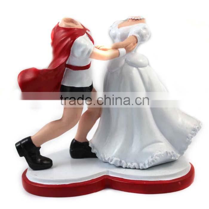 Surfing Under Sunshine Couple Bobblehead Body