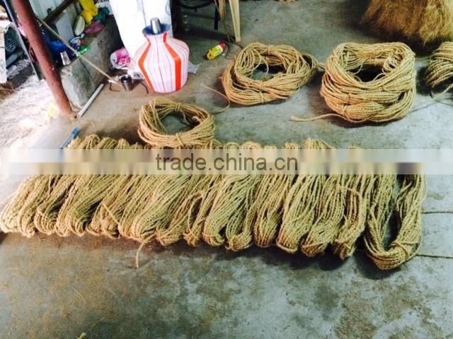 Eco friendly coir fiber rope from India