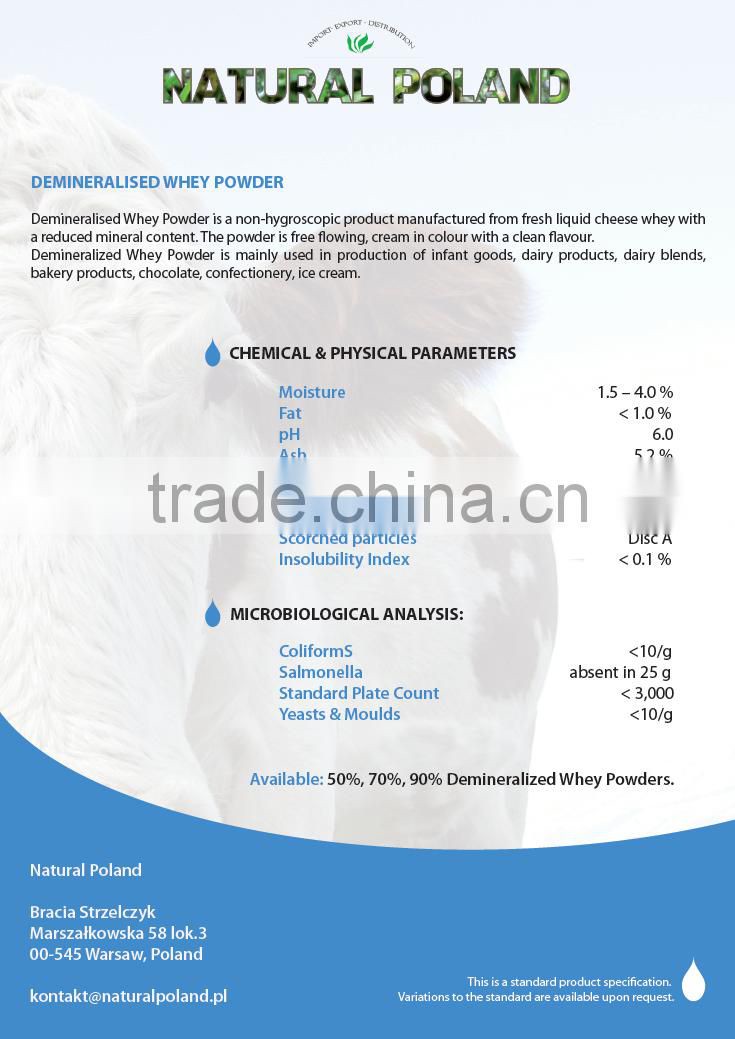 DEMIINERALIIZED WHEY POWDER, Demi, DWP