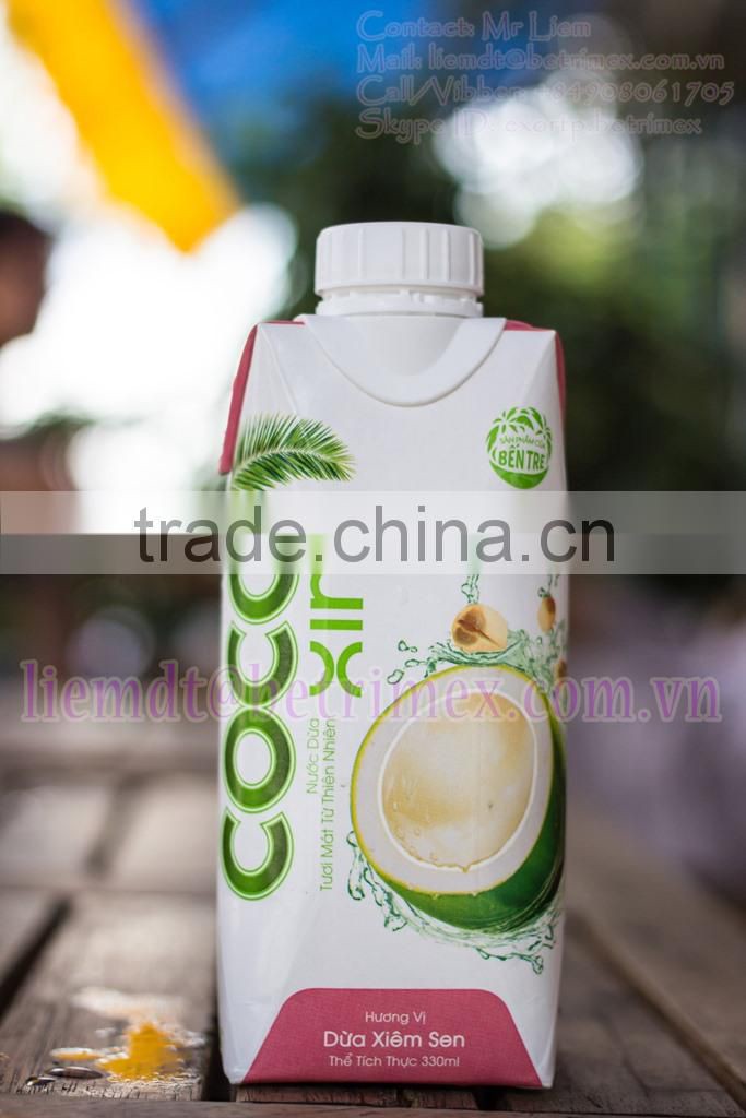 FMCG COCONUT WATER WITH LOTUS SEED FLAVOR