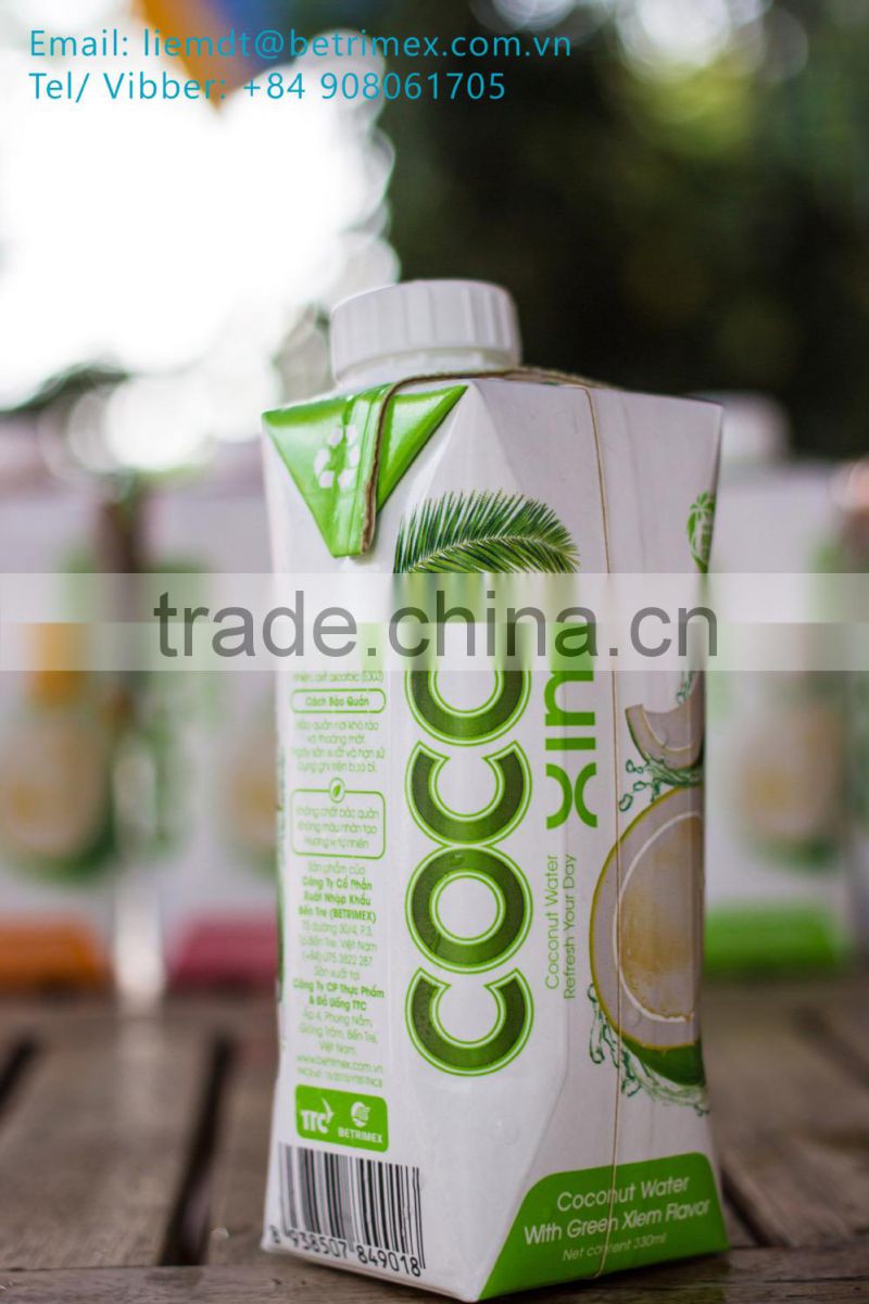 Coconut Water with Original Flavour - FMCG Products (Bentre Origin)