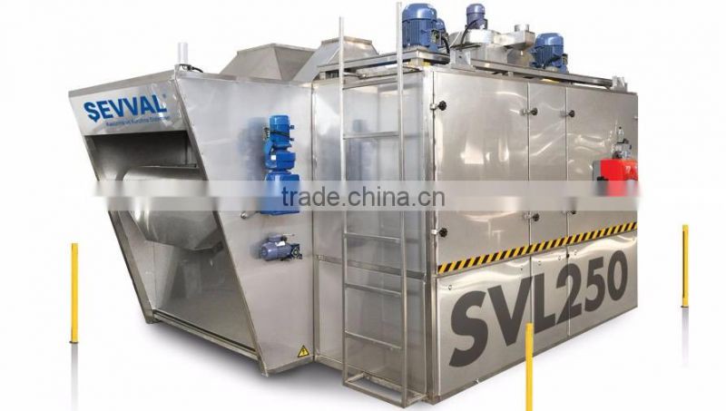 Roasting nut machine