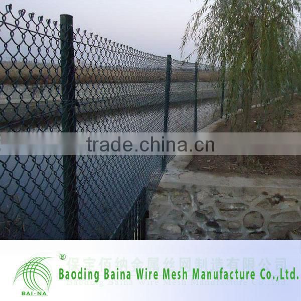 Factory Direct Sale 9 Gauge Chain Link Mesh Fence